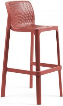 Стул пластиковый барный Net Stool 49X53X102 CM