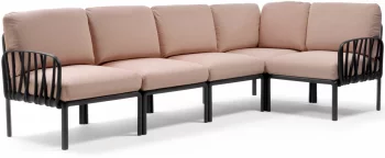 Диван садовый с подушками Komodo 294X154X88 CM