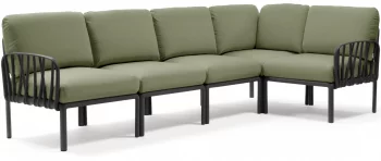 Диван садовый с подушками Komodo 294X154X88 CM