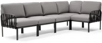 Диван садовый с подушками Komodo 294X154X88 CM