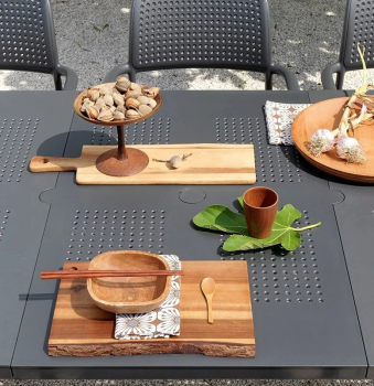 Стол пластиковый раздвижной Levante 160-220X100X74 CM