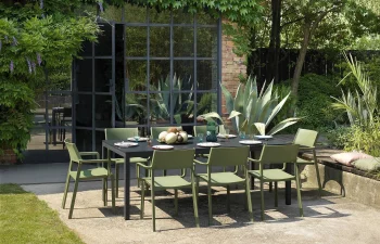 Стол металлический Rio Alu Fix 210X85X75 CM