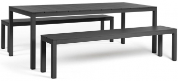 Обеденная группа для сада Set Rio Bench Alu