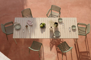 Стол пластиковый раздвижной Tevere 210-275X100X77 CM