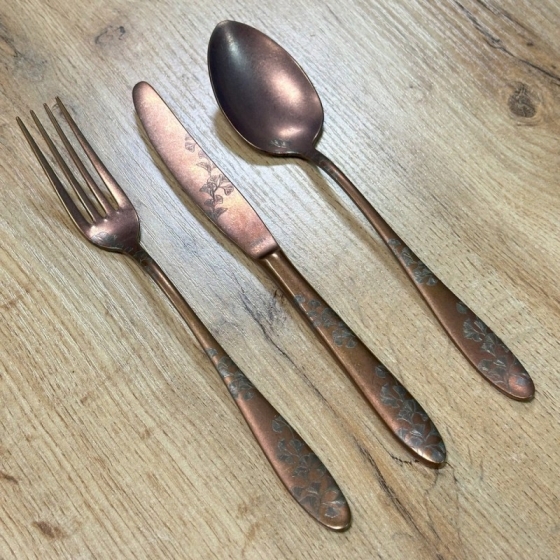 Ложка столовая Star retro copper cornflower 20,5 CM 1