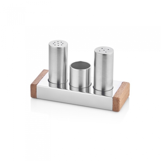 Набор для соли и перца на подставке 5X12X2 CM 1