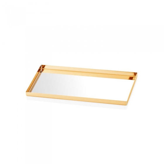 Золотой поднос 14,5X28,5 CM 1