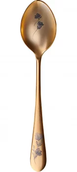 Набор из 24 столовых приборов Epsilon Retro Flower Gold