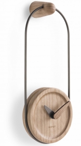 Настенные часы Eslabon 10X27 CM графит-дуб