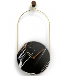 Настенные часы Eslabon 30X68 CM sahara noir