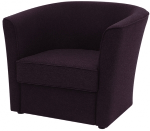 Кресло California 86X78X73 CM тёмно-фиолетового цвета