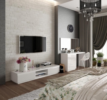 Туалетный столик Kristal 134X46X77 CM