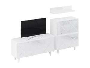 Композиция Kristal 1 242X24/44X165 CM