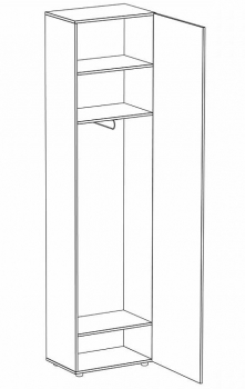 Шкаф Modus 60X40X233 CM