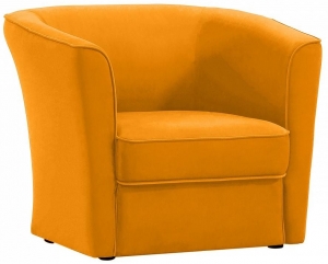 Кресло California 86X78X73 CM жёлтого цвета