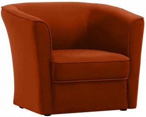 Кресло California 86X78X73 CM оранжевого цвета