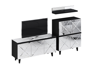 Композиция Kristal 1 242X24/44X165 CM