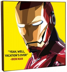 Постер Iron Man 25X25 CM