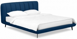 Кровать Amsterdam 235X182X94 CM синего цвета