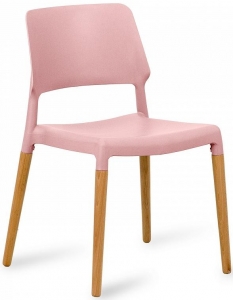 Стул Maltai 49X49X79 CM розового цвета