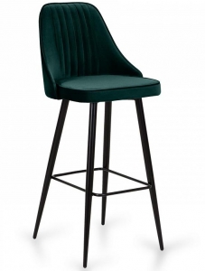 Стул барный Franz 47X50X110 CM зелёный