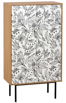 Высокий комод Boho Color 84X40X150 CM