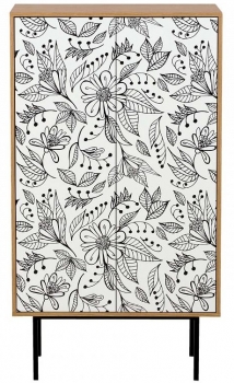 Высокий комод Boho Color 84X40X150 CM