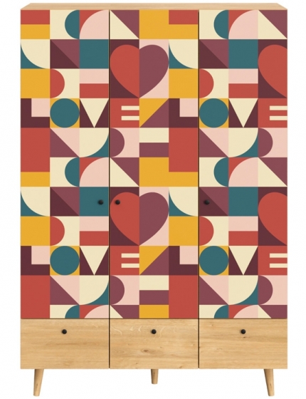 Шкаф Frida 135X60X197 CM 2