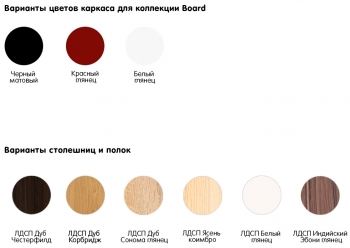 Письменный стол-стеллаж Board 140X55X142 CM