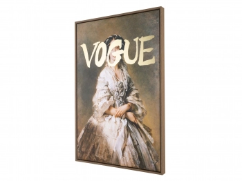 Картина в раме Vogue
