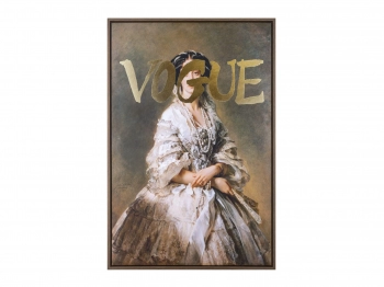 Картина в раме Vogue