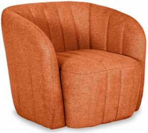 Кресло Lecco 87X75X72 CM оранжевого цвета