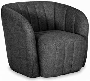 Кресло Lecco 87X75X72 CM тёмно-серого цвета
