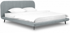 Кровать Amsterdam 235X182X94 CM серого цвета