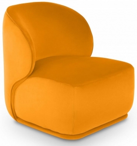 Кресло Ribera 82X87X82 CM жёлтое