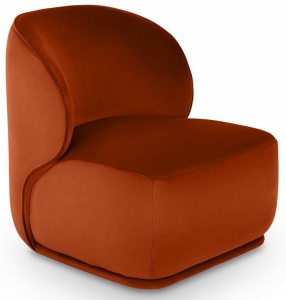 Кресло Ribera 82X87X82 CM оранжевое