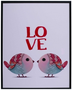 Постер Love 20X25 CM