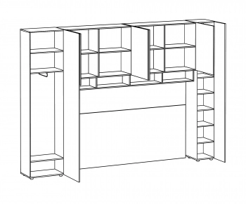 Композиция Modus 332,2X40X233 CM