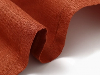 Скатерть льняная Linen Collection Brown 145X180 CM