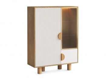 Витрина левая Cresco 105X40X140.8 CM