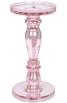 Подсвечник Luster Pink 13X13X18 CM