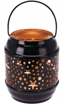 Подсвечник Stars Black&Gold 7X7X9 CM
