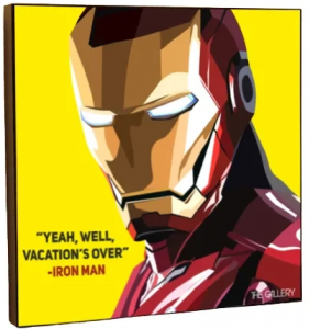 Постер Iron Man 50X50 CM