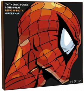 Постер Spiderman 50X50 CM