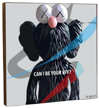 Постер Kaws 25X25 CM