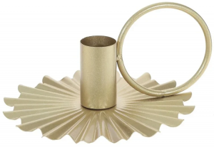 Подсвечник для стержневой свечи Golden Waves 15X8X17 CM