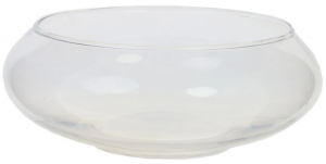 Декоративная чаша Round Glass 20X20X7 CM