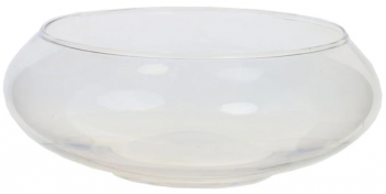 Декоративная чаша Round Glass 20X20X7 CM