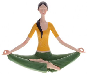 Фигурка декоративная Yoga 20X8X17 CM