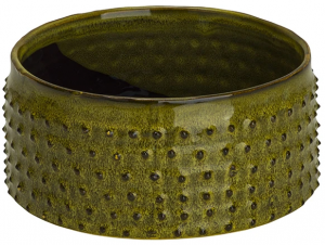 Декоративная чаша Embossed Dots 20X20X9 CM